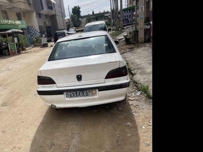 Peugeot 406 blanche 2